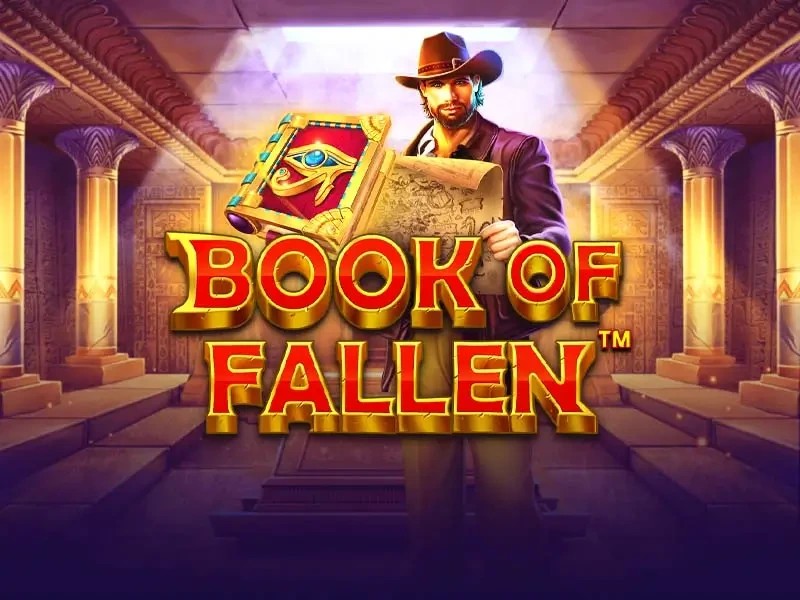 Book of the Fallen slot visual from Pragmatic Play available on casinoinstant-uk.com