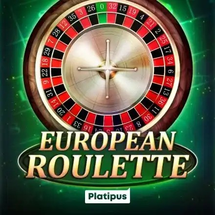 European Roulette online game logo by Platipus on casinoinstant-uk.com
