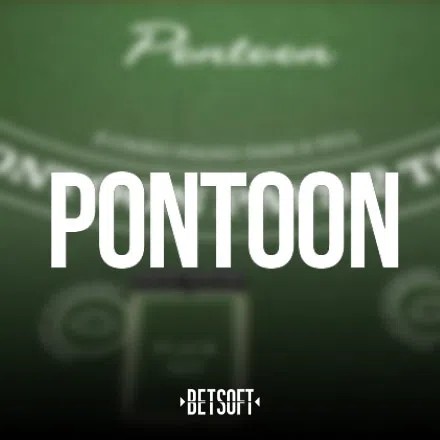 Pontoon slot visual from Betsoft Gaming available on casinoinstant-uk.com